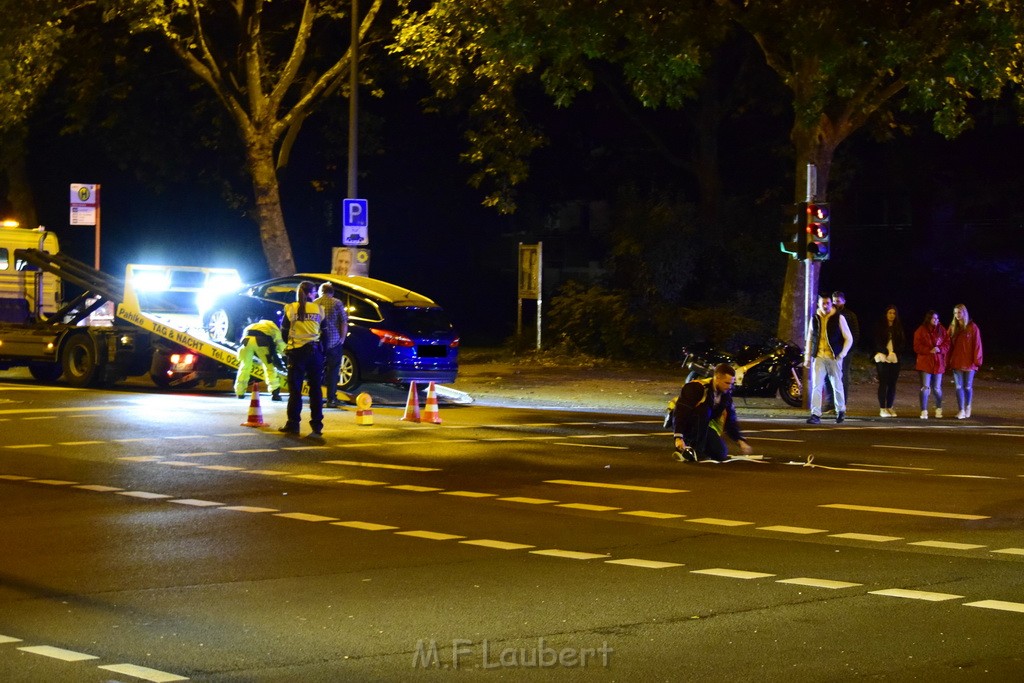 VU Pkw Krad Koeln Porz Wahn Frankfurterstr Heidestr P39.JPG - Miklos Laubert